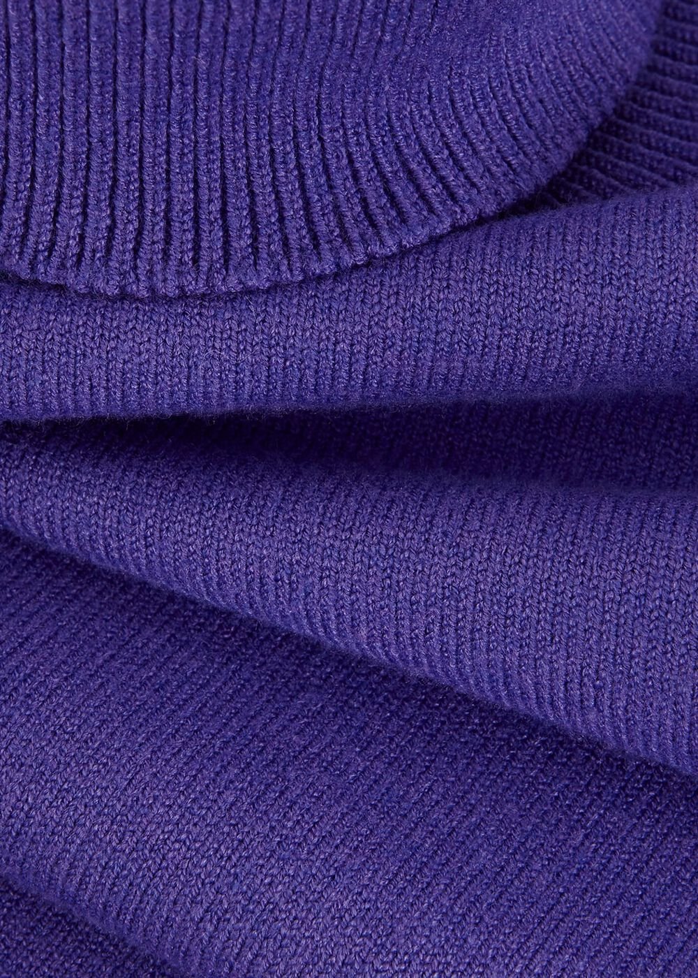 Ellie Knit Jumper Dress Purple
