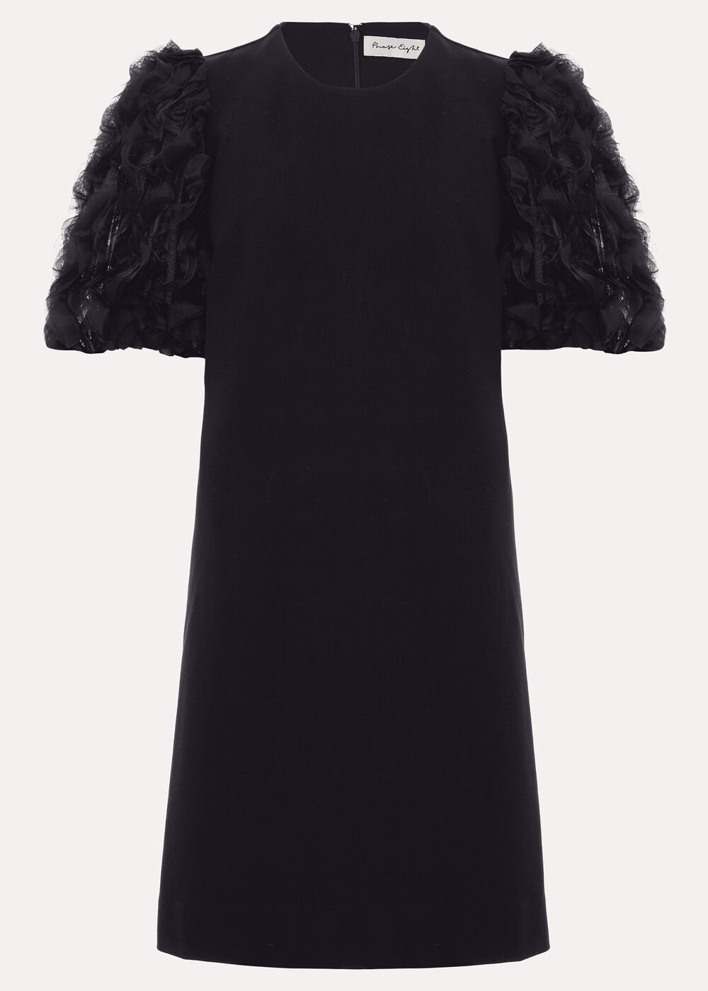 Aida Black Shift Dress Black