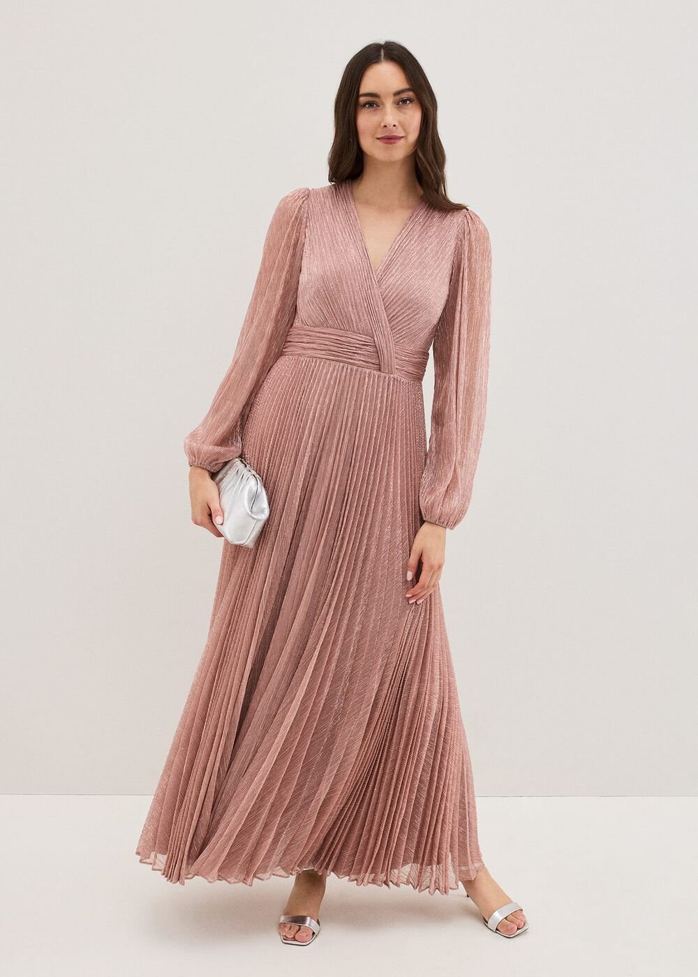 Harper Pale Pink Pink Maxi Dress Pale Pink