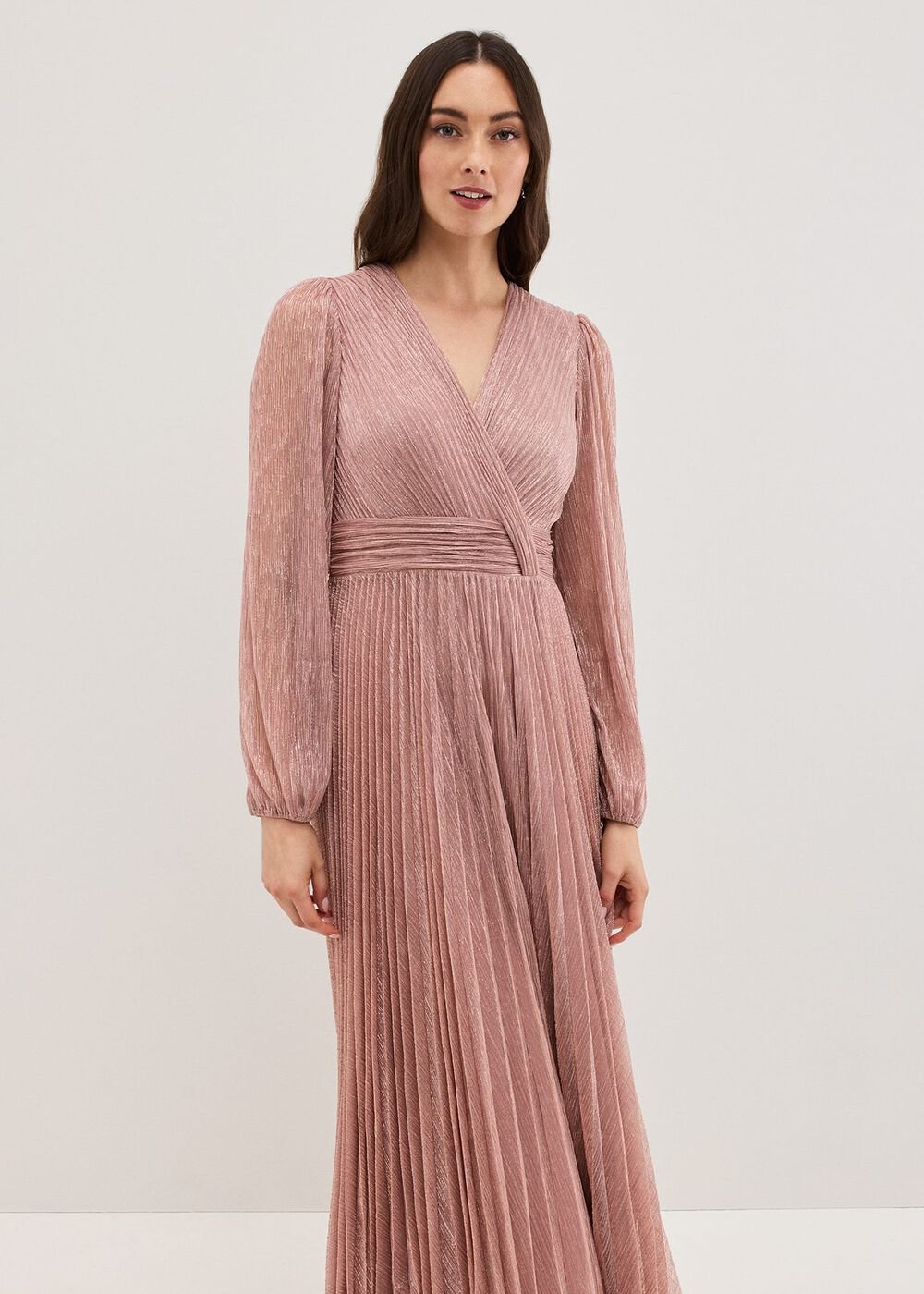 Harper Pale Pink Pink Maxi Dress Pale Pink