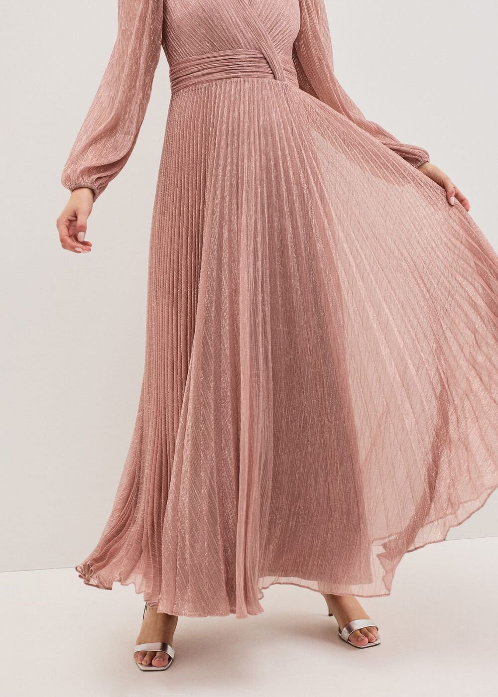 Harper Pale Pink Pink Maxi Dress Pale Pink