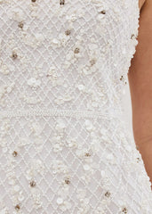 Alexia Ivory Embelished Maxi Dress Ivory