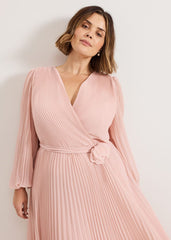 Isadora Pale Pink Maxi Dress Pale Pink