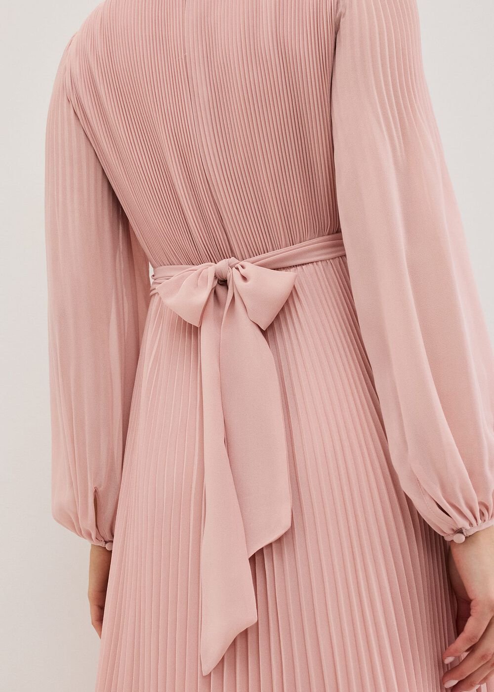 Isadora Pale Pink Maxi Dress Pale Pink