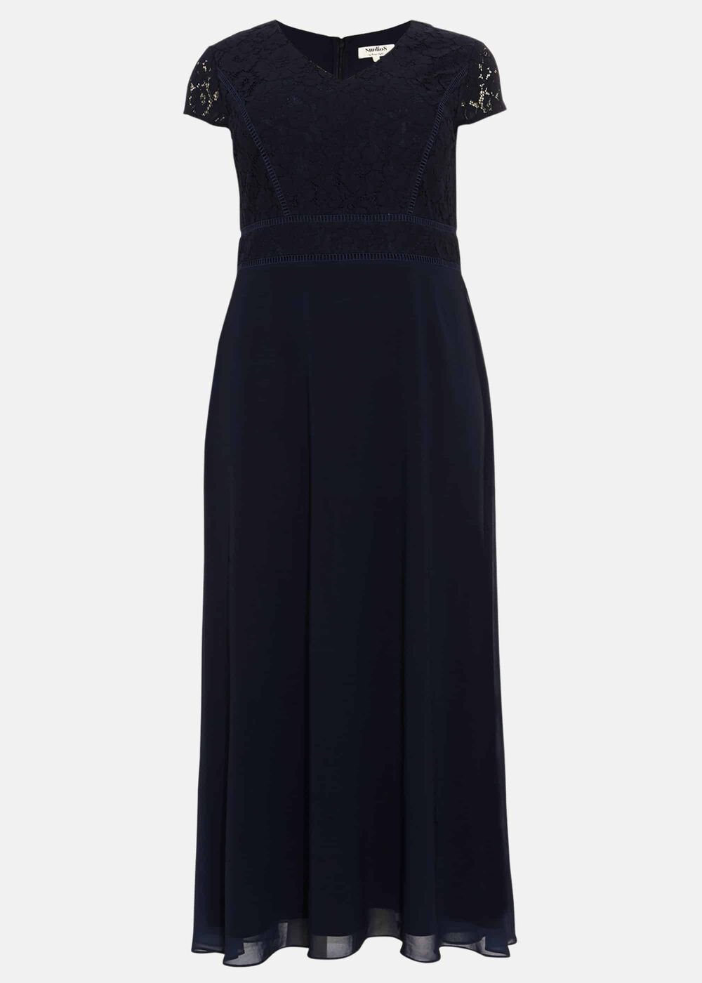 Gemma Lace Maxi Dress Navy