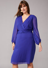 Felicity Twist Dress Ultra-Violet
