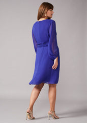 Felicity Twist Dress Ultra-Violet