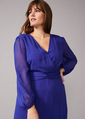 Felicity Twist Dress Ultra-Violet