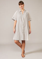 Mikayla Shirt Dress Grey