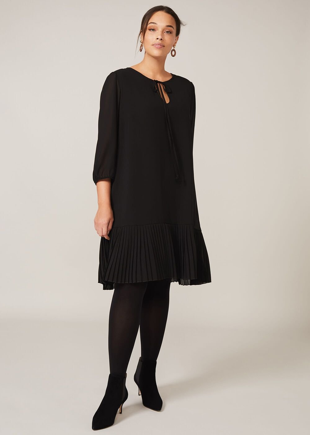 Maisie Swing Dress Black