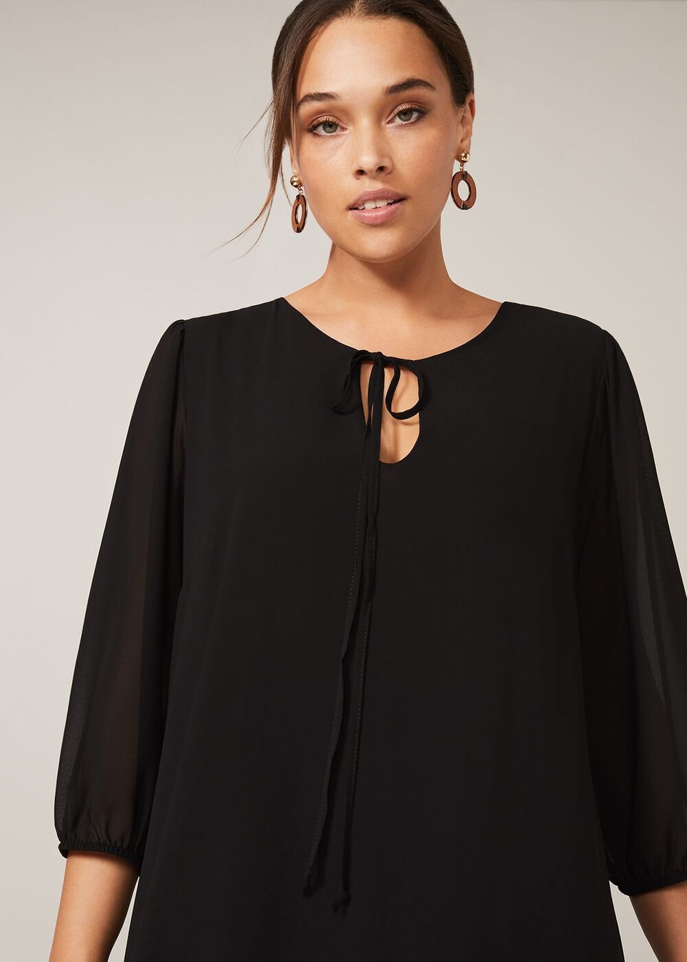 Maisie Swing Dress Black