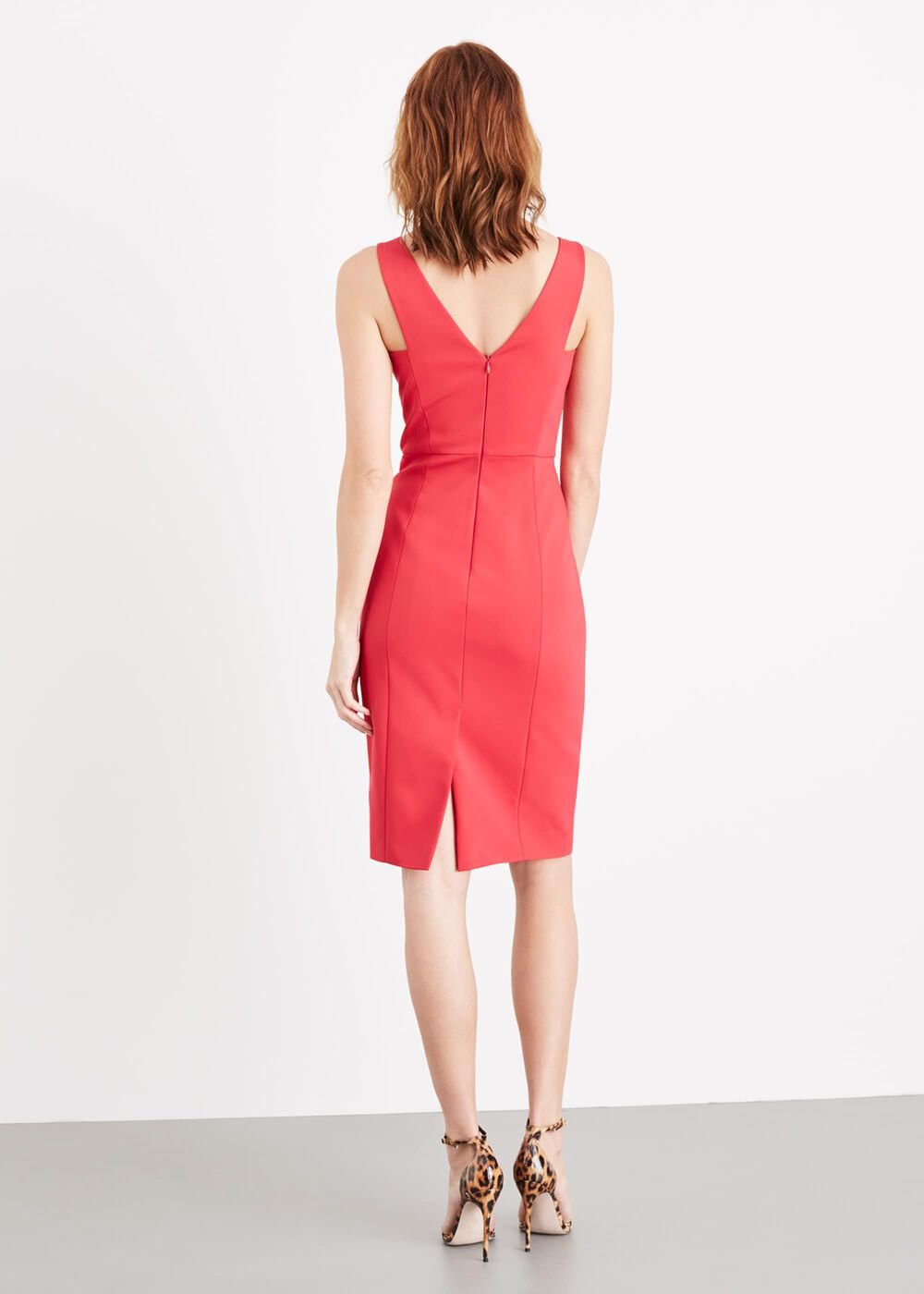Kazi Fitted Dress Pink