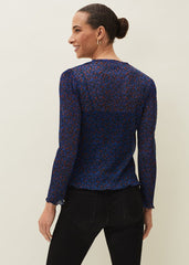 Talia Animal Top Multi-Coloured