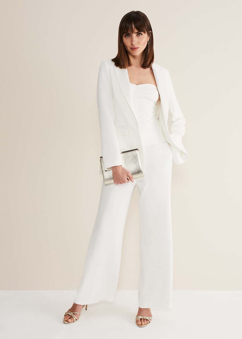 Lohra Corset Top White