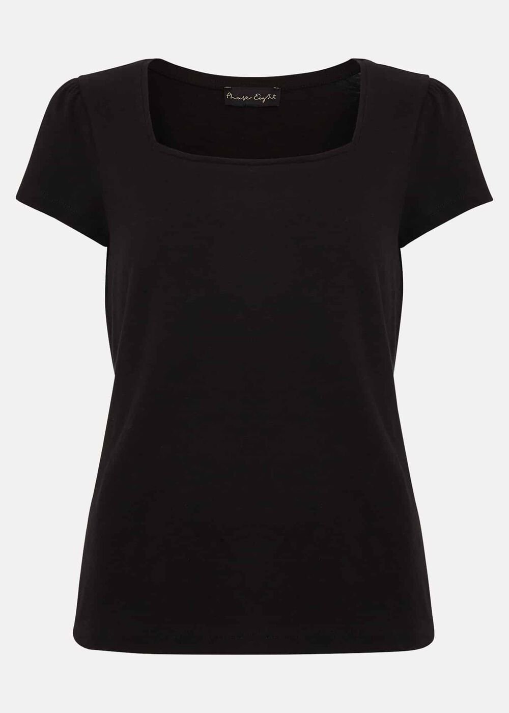 Bella Square Neck Top Black
