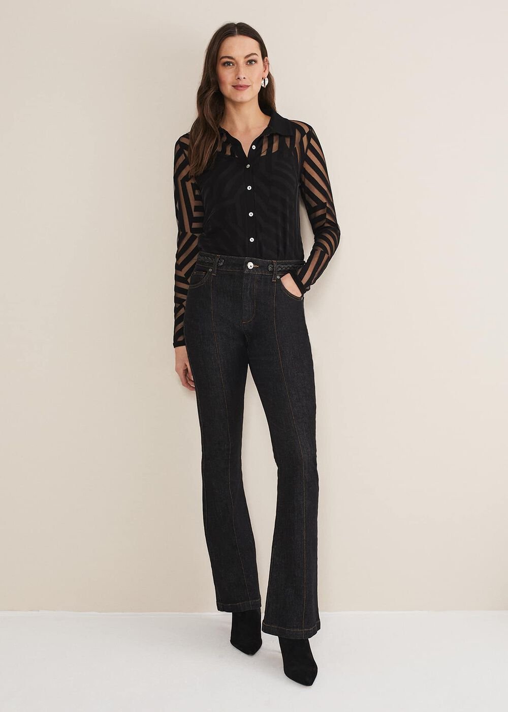 Vida Burnout Shirt Black