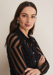 Vida Burnout Shirt Black