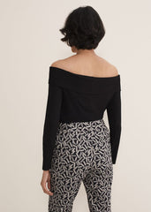 Emili Bardot Top Black