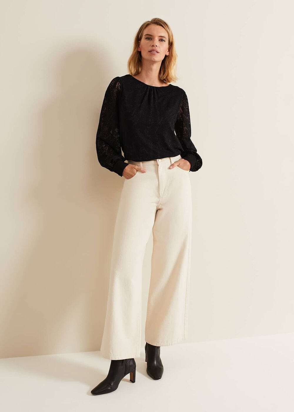 Azarliah Snake Burnout Top Black