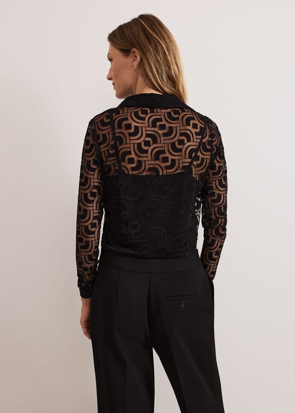 Vida Geo Burnout Top Black