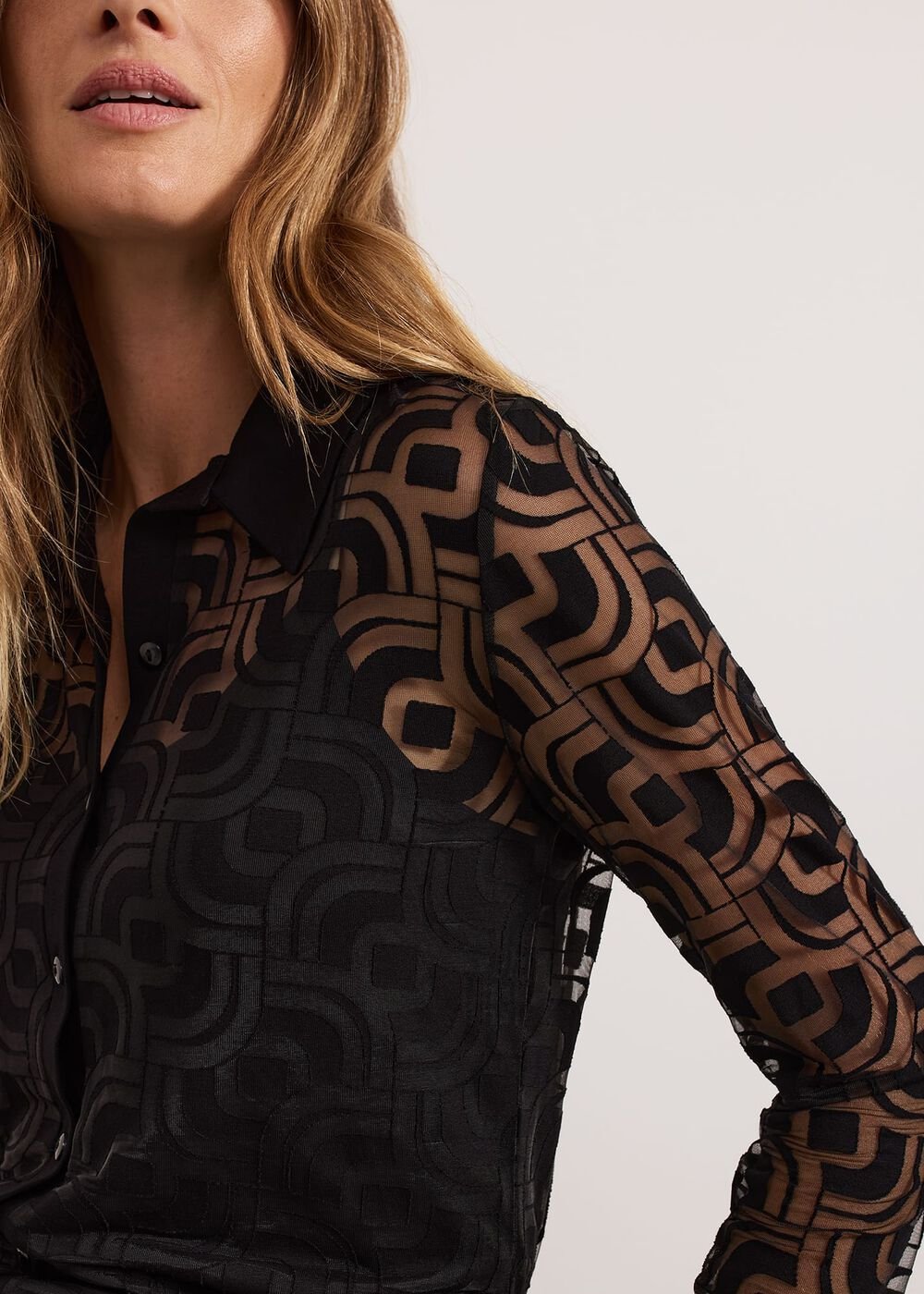 Vida Geo Burnout Top Black