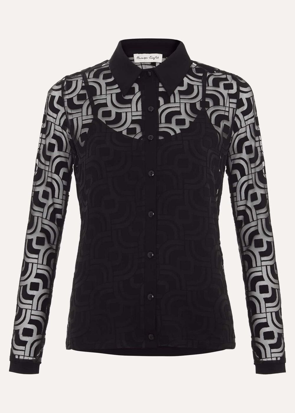 Vida Geo Burnout Top Black