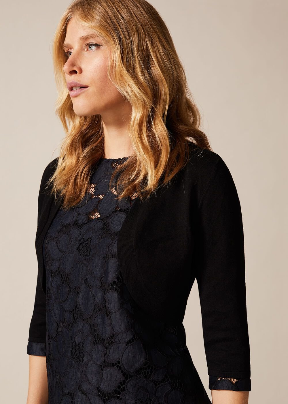 Elisha Occasion Bolero Black