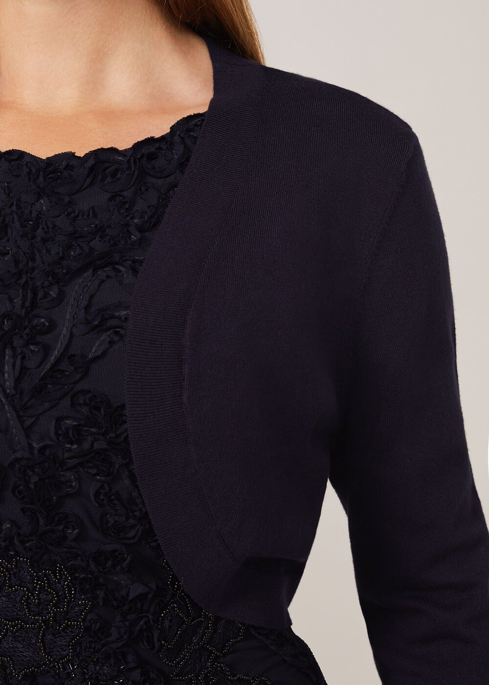 Elisha Occasion Bolero Navy