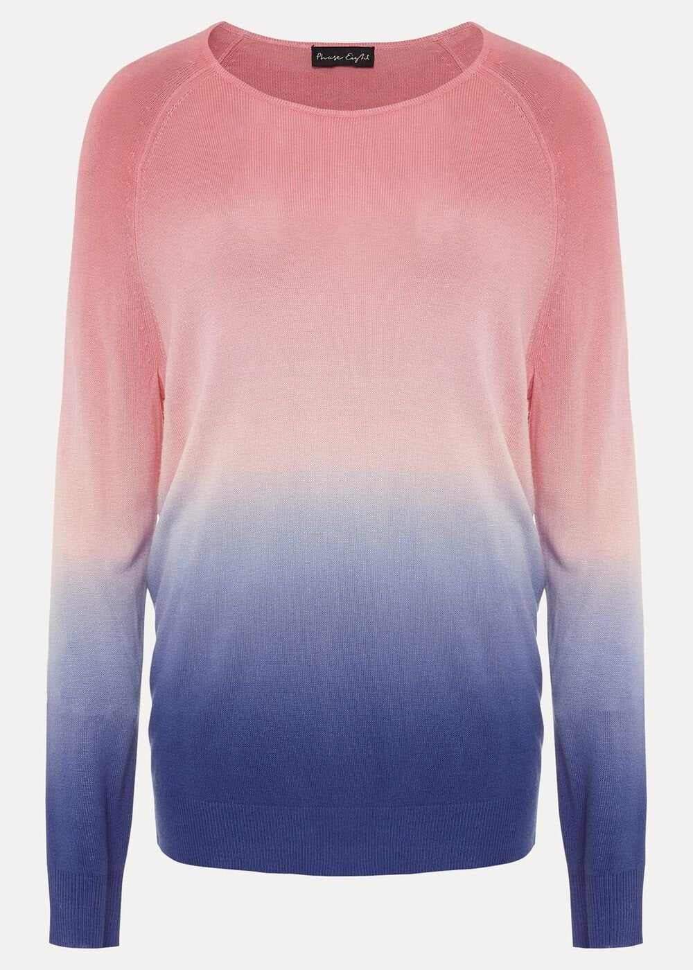 Helen Dip Dye Knit Blue/Pink