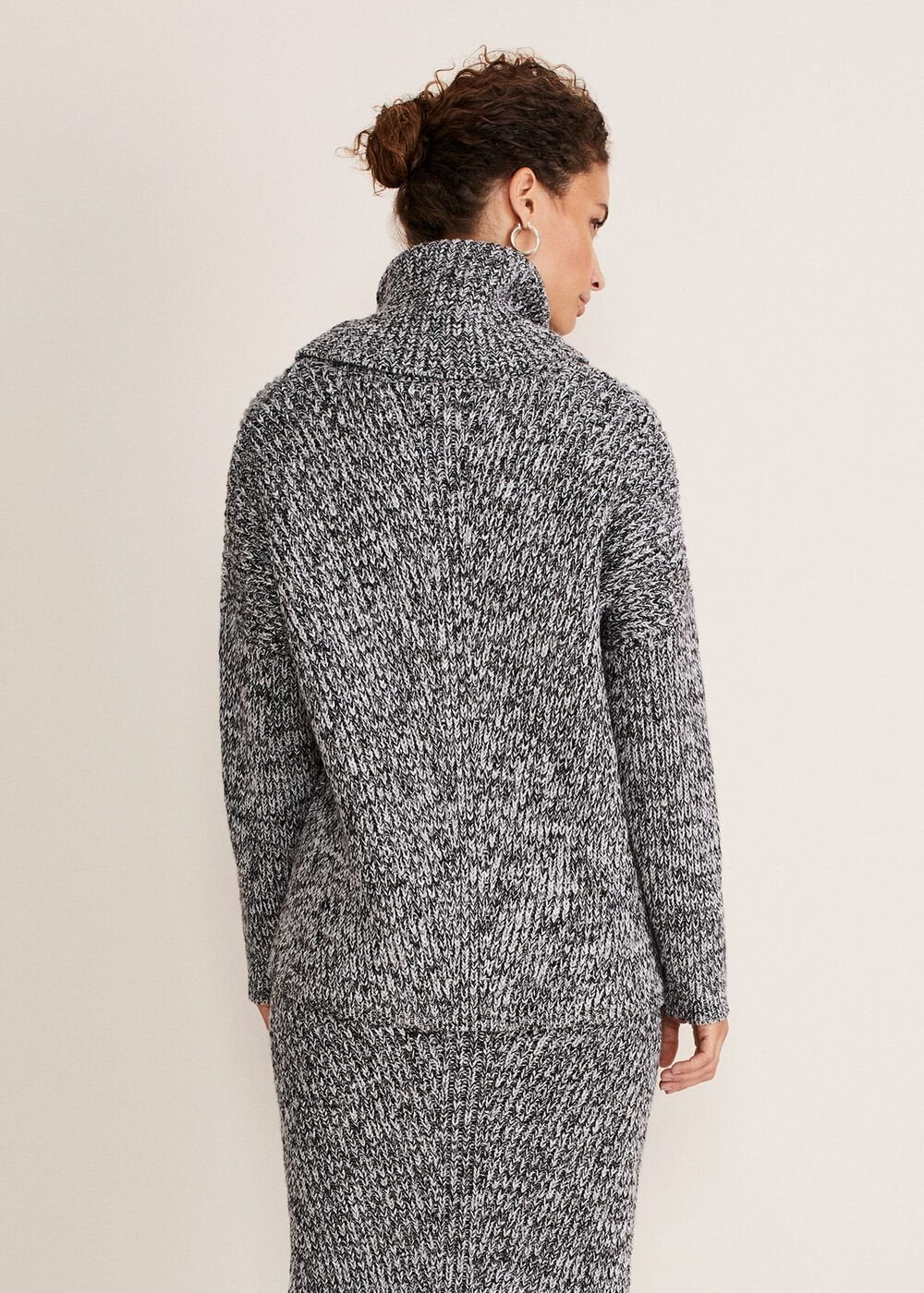 Marina Flecked Chunky Coord Knit Multi-Coloured