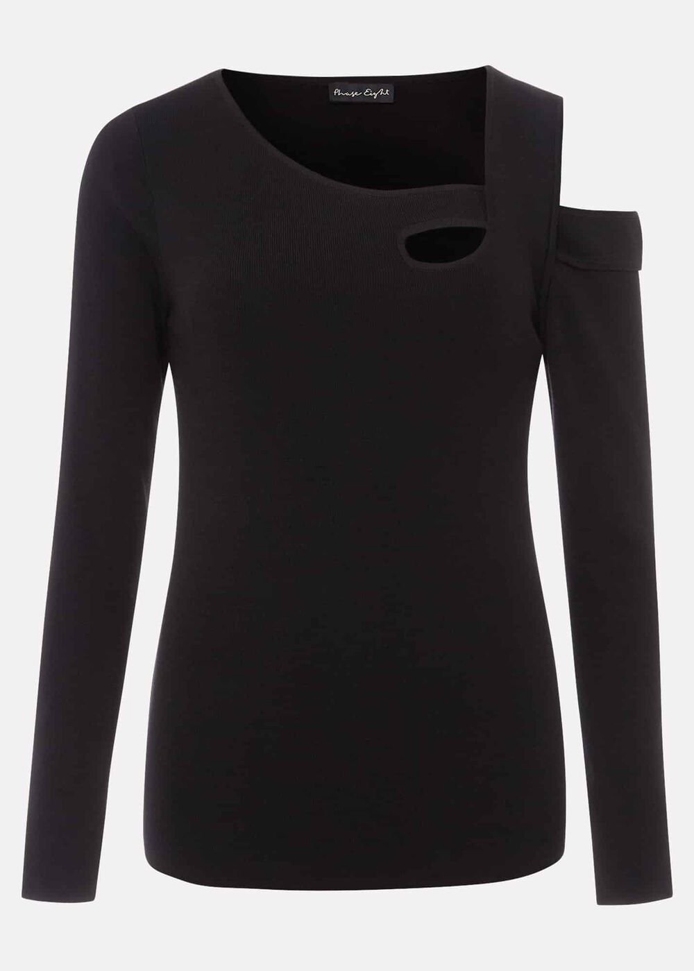Wren Cut Out Knit Black