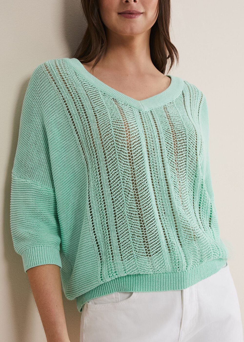 Nadia Tape Knit Mint