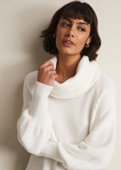 Dahlie Chunky Knit Jumper Ivory