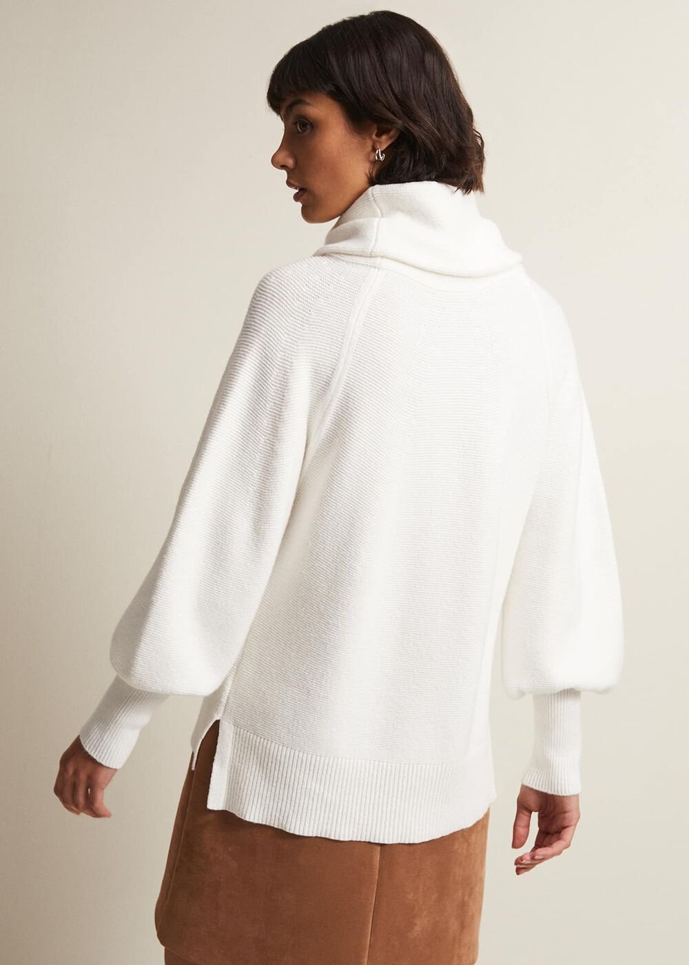 Dahlie Chunky Knit Jumper Ivory