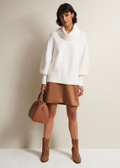 Dahlie Chunky Knit Jumper Ivory