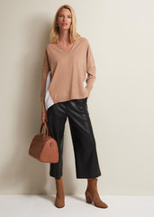 Kienna Fine Knit Shirt Jumper Multi-Coloured