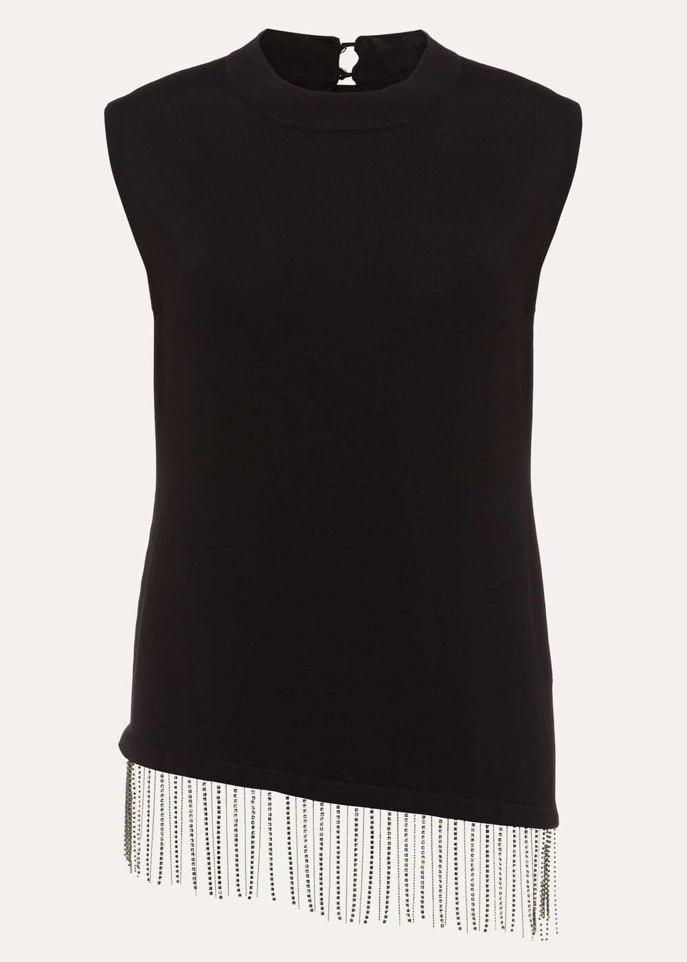 Alara Diamante Sleeveless Top Black