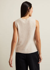 Daniella Mohair Knitted Tank Stone