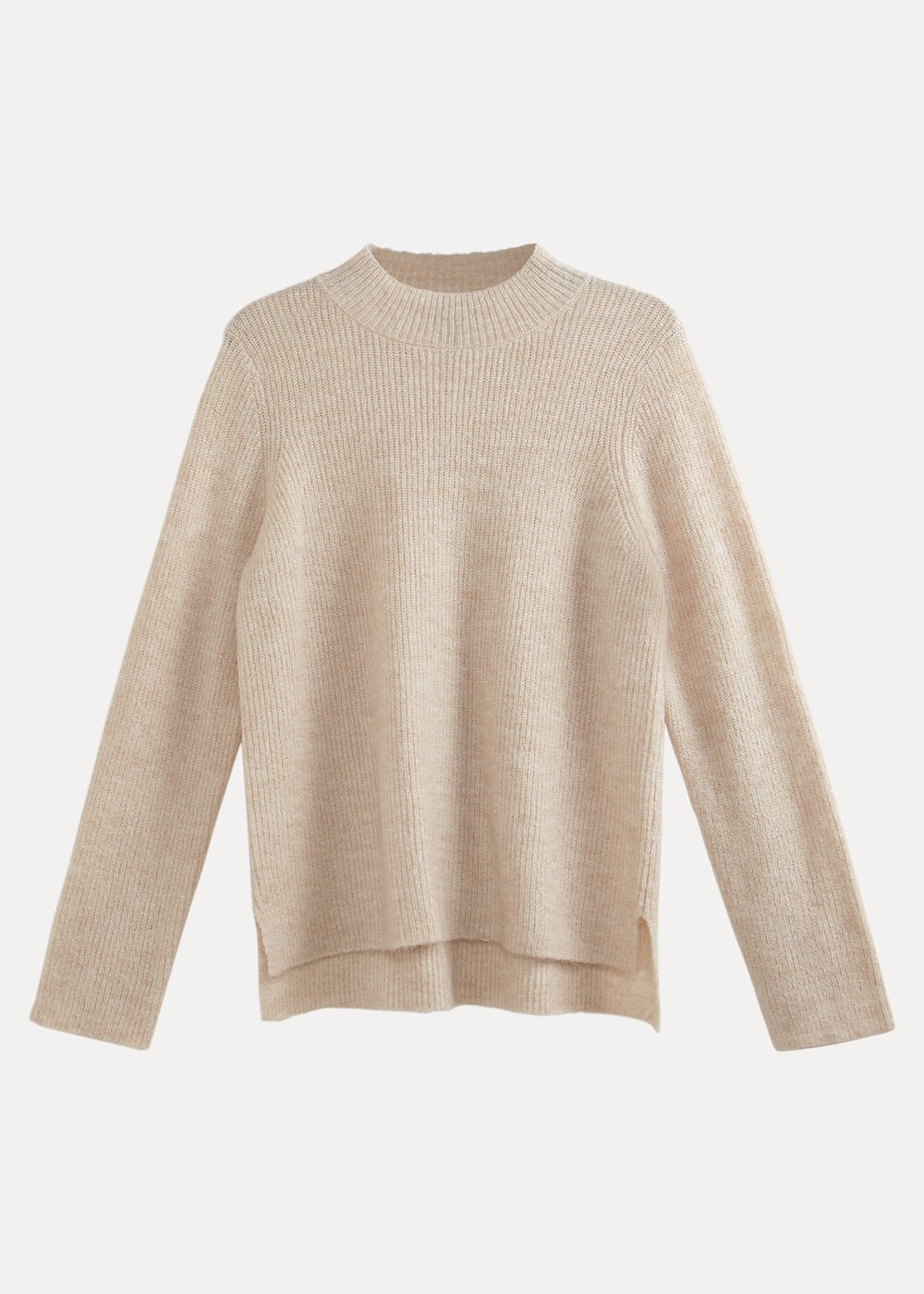 Connie Mohair Blend Jumper Stone