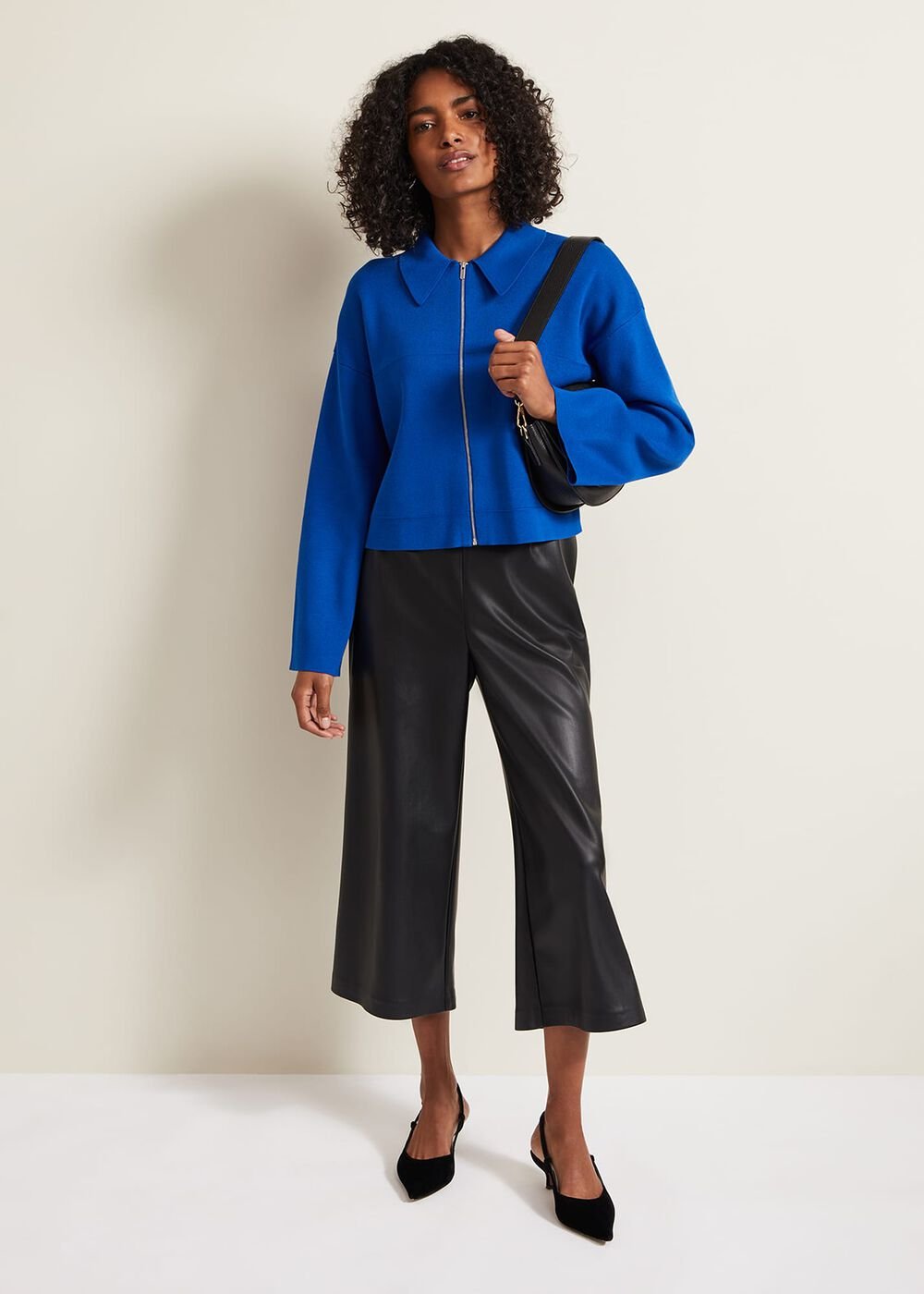 Maisie Zip Jacket Cobalt