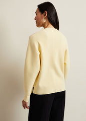 Hannah Funnel Neck Jumper Yellow