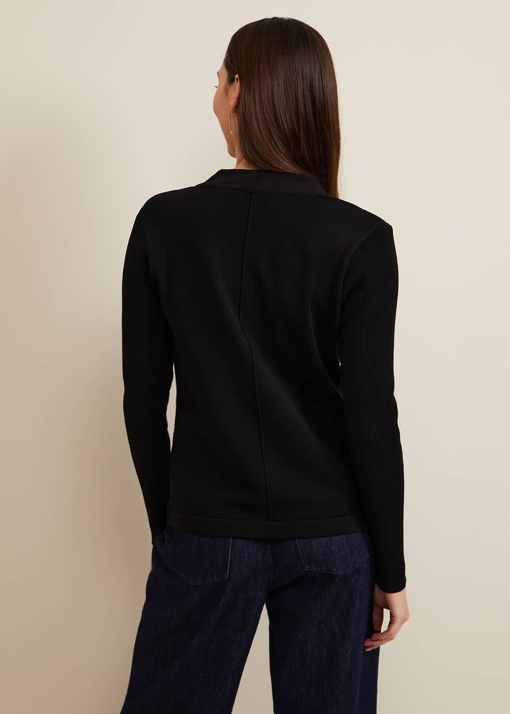 Frankie Knit Jacket Black