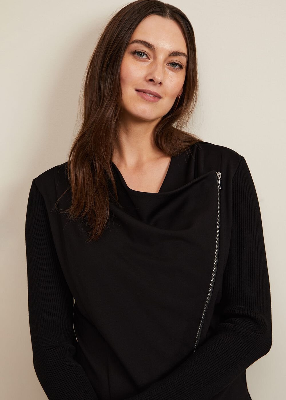 Frankie Knit Jacket Black