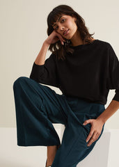 Cristine Knit Jumper Black