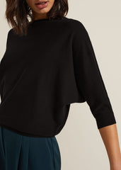 Cristine Knit Jumper Black