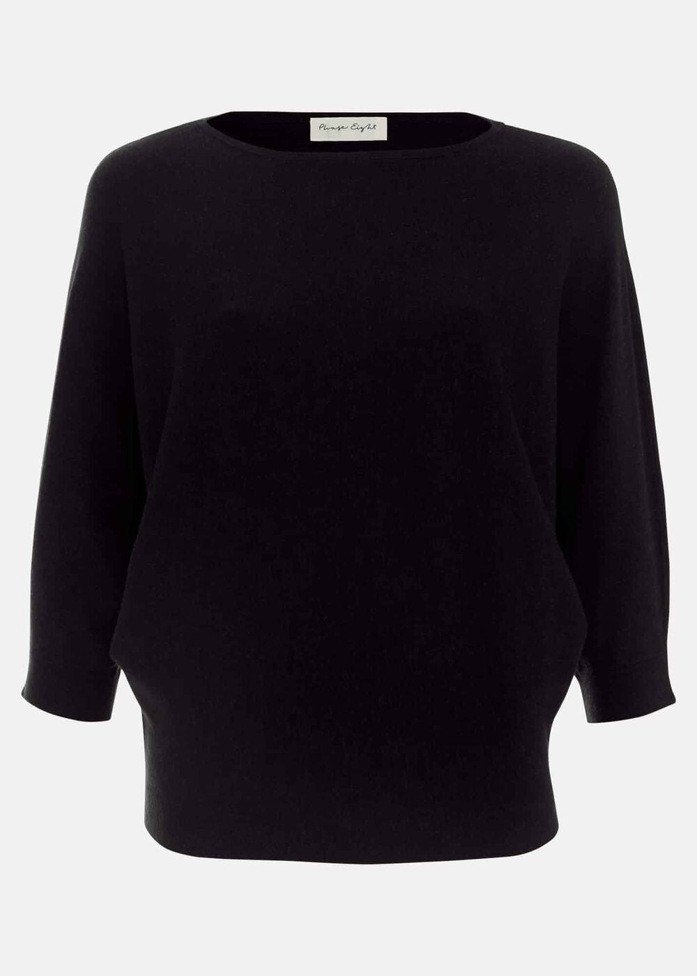 Cristine Knit Jumper Black