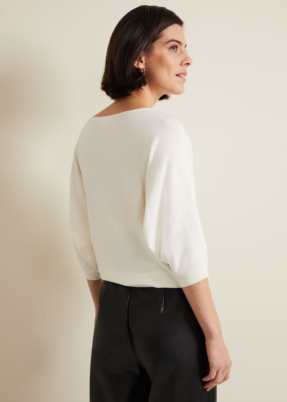 Cristine Knit Jumper Ivory
