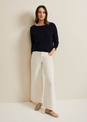 Nellie Ripple Jumper Navy