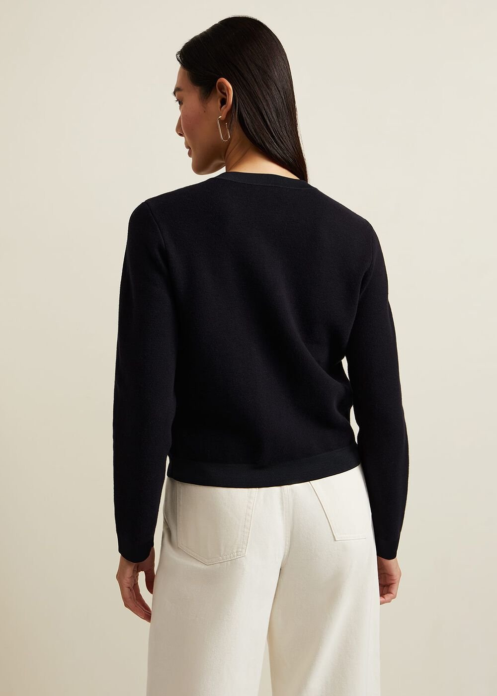 Libby Knitted Jacket Navy