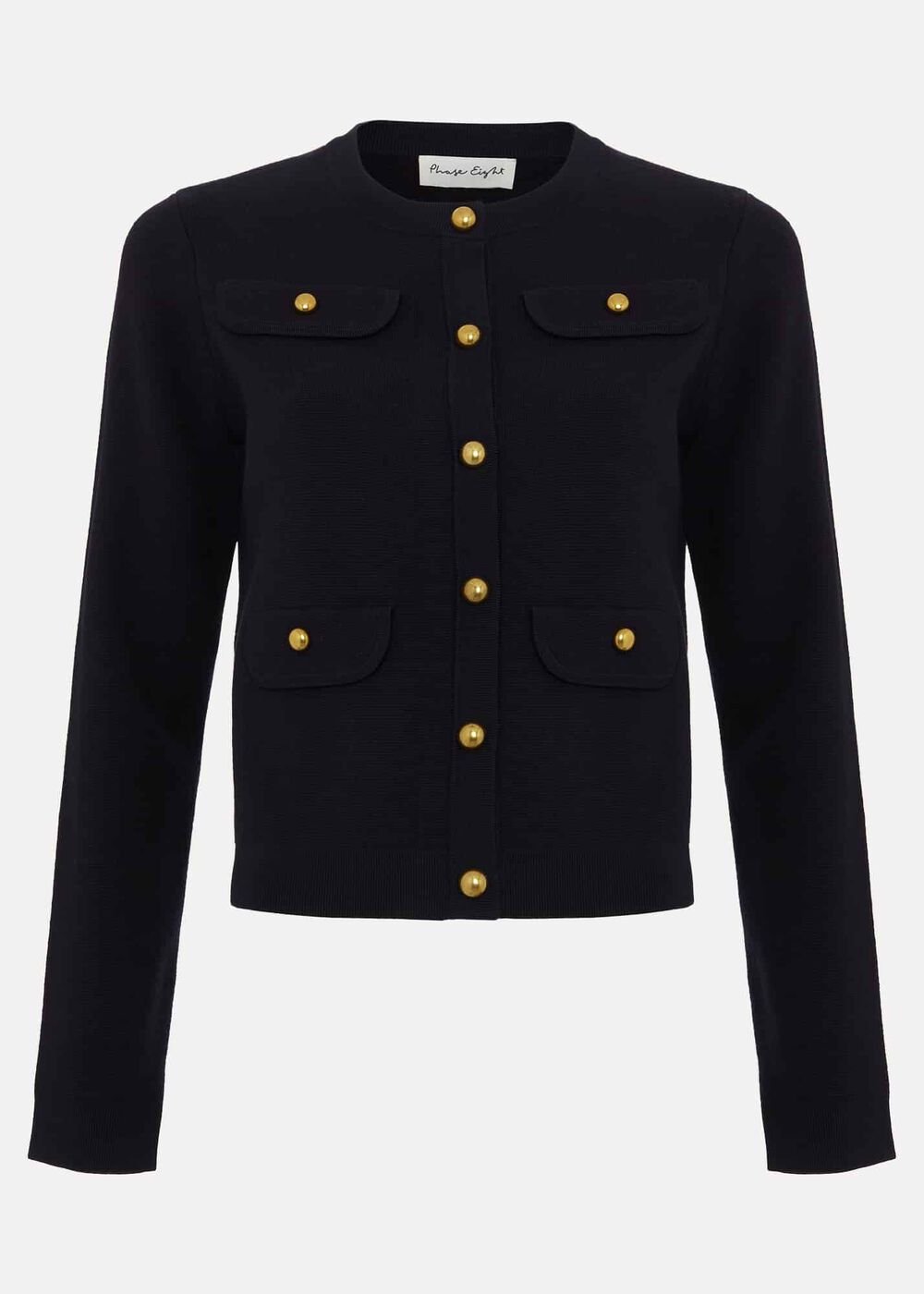 Libby Knitted Jacket Navy
